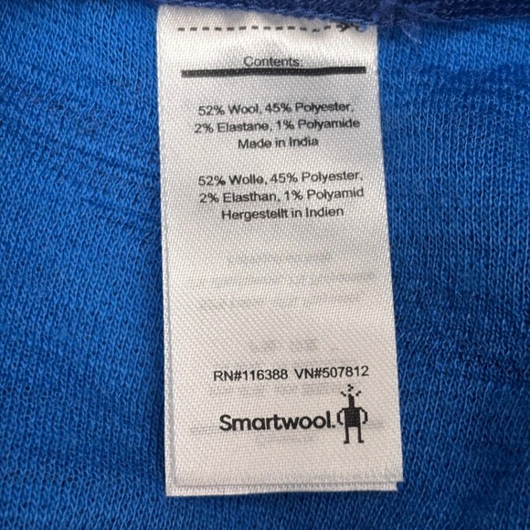Smartwool Women's Intraknit 200 Thermal Merino Base Layer Bottom in Blue Size XS - Picture 12 of 14